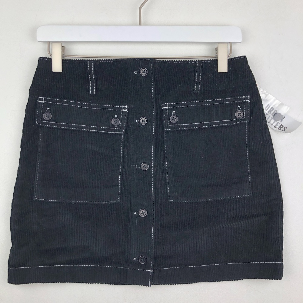 Nwt Bdg Urban Outfitters Button Front Corduroy Sk… - image 1